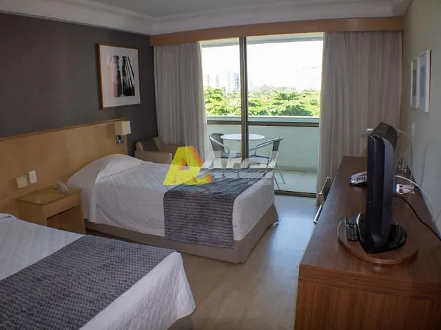 Flat com 25m² 1 quarto e 1 banheiro, para alugar, no bairro Barra da Tijuca em Rio de Janeiro
