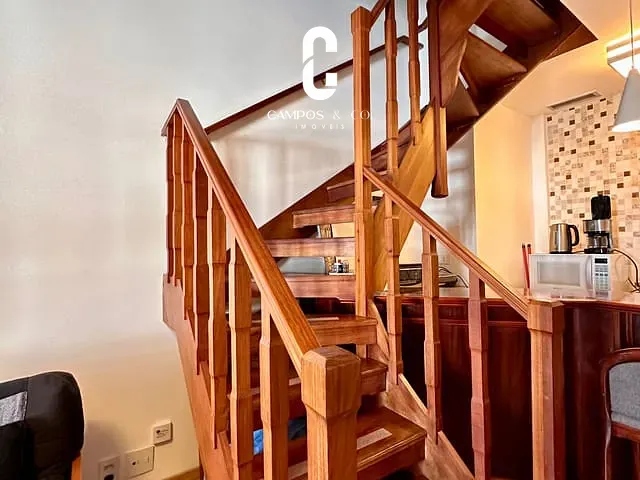 Apartamento 1 quarto e 1 banheiro, à venda, no bairro Alto do Capivari em Campos do Jordão