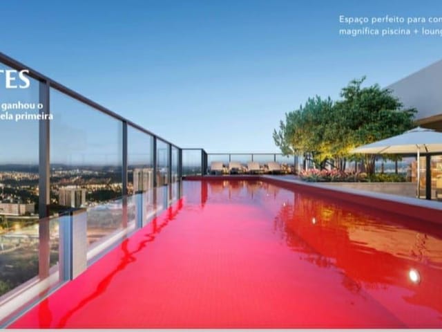 Foto do Flat - Flat à venda,Emirates Parque Flamboyant, 1 Suíte com Closet, Jardim Goiás, Goiânia, GO | Portfolio Imóveis