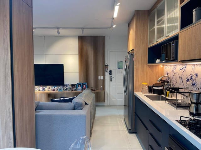 Flat 1 quarto e 2 banheiros, à venda, no bairro Riviera de São Lourenço em Bertioga
