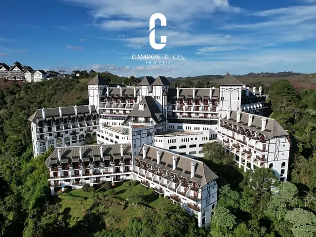 Apartamento 1 quarto e 1 banheiro, à venda, no bairro Alto do Capivari em Campos do Jordão