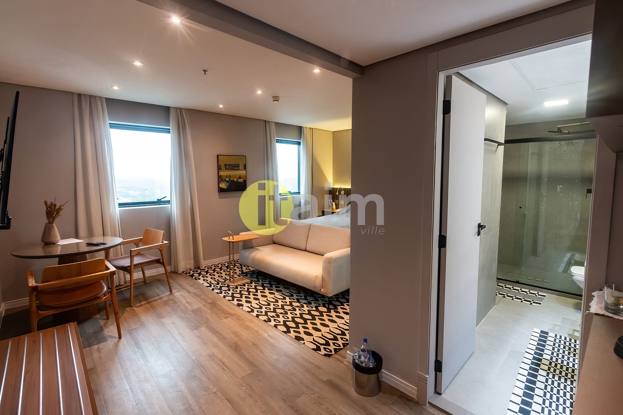 Flat/Apart Hotel, 1 quarto, 30 m² - Foto 1