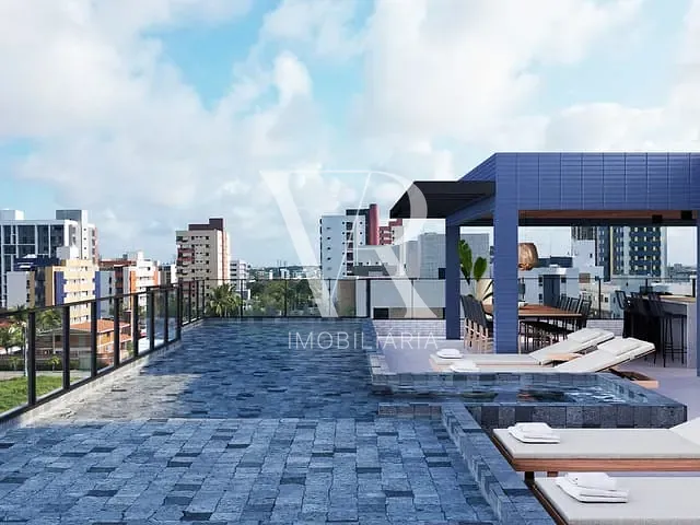 Flat 1 quarto e 1 banheiro, à venda, no bairro Intermares em Cabedelo