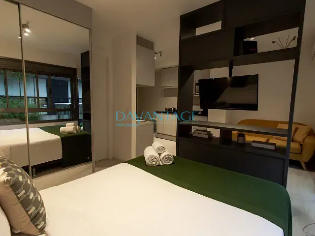 Flat com 35m² 1 quarto e 1 banheiro, à venda, no bairro Vila Madalena em São Paulo