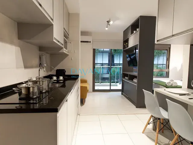 Flat com 35m² 1 quarto e 1 banheiro, à venda, no bairro Vila Madalena em São Paulo