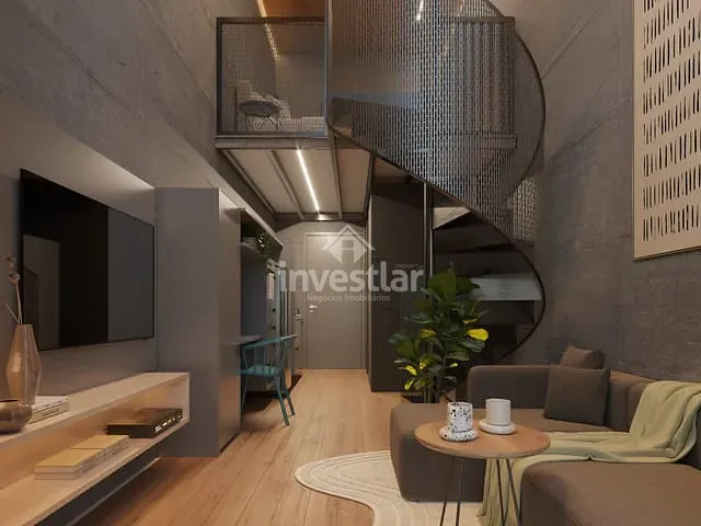 Flat com 27m² 1 quarto e 1 banheiro, à venda, no bairro Miramar em João Pessoa
