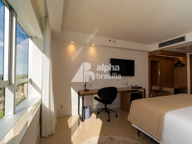 Flat com 25m² 1 quarto e 1 banheiro, à venda, no bairro Asa Sul em Brasília