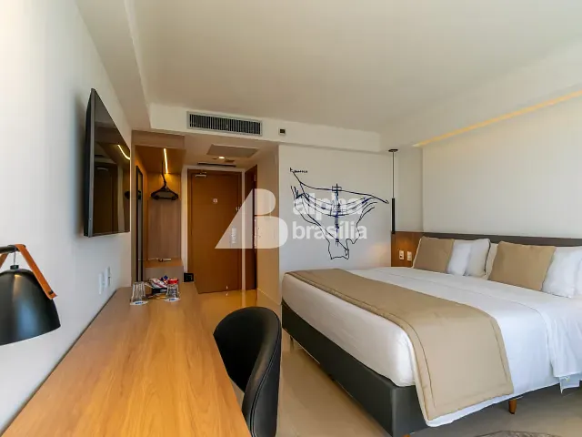 Flat com 25m² 1 quarto e 1 banheiro, à venda, no bairro Asa Sul em Brasília