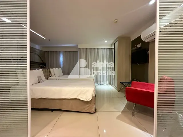 Flat com 60m² 1 quarto e 1 banheiro, à venda, no bairro Asa Norte em Brasília