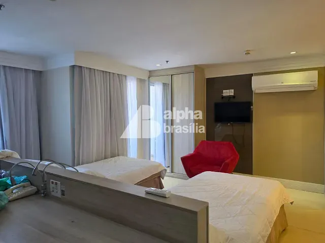 Flat com 60m² 1 quarto e 1 banheiro, à venda, no bairro Asa Norte em Brasília