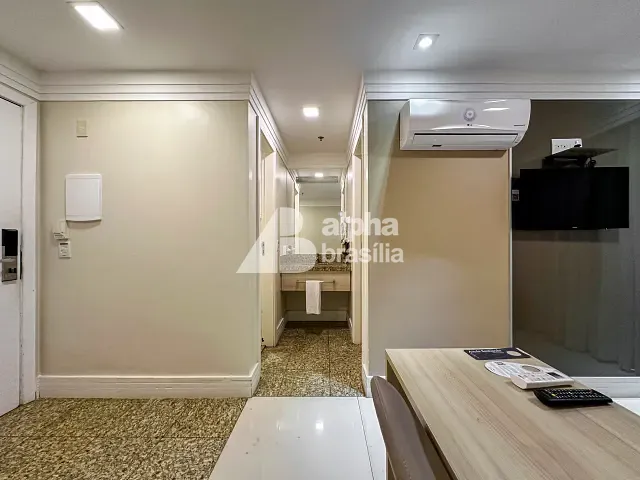 Flat com 55m² 1 quarto e 1 banheiro, à venda, no bairro Asa Norte em Brasília