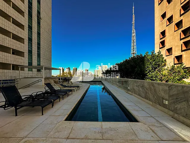 Flat com 55m² 1 quarto e 1 banheiro, à venda, no bairro Asa Norte em Brasília