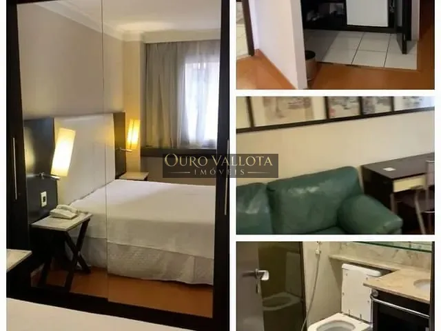 Flat 1 quarto e 1 banheiro, à venda, no bairro Paraíso em São Paulo