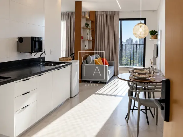 Flat 1 quarto e 1 banheiro, à venda, no bairro Setor Marista em Goiânia