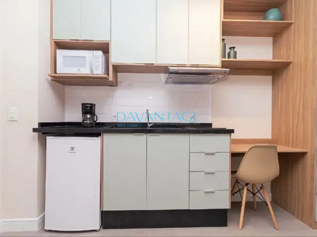 Flat com 25m² 1 quarto e 1 banheiro, à venda, no bairro República em São Paulo