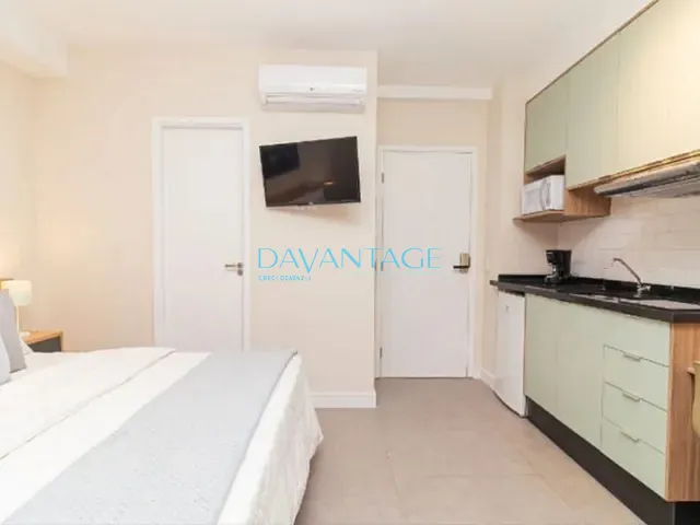 Flat com 25m² 1 quarto e 1 banheiro, à venda, no bairro República em São Paulo