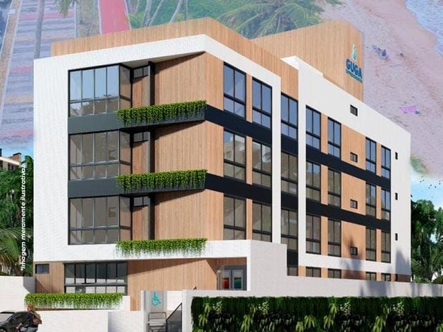 Flat 1 quarto e 1 banheiro, à venda, no bairro Cabo Branco em João Pessoa