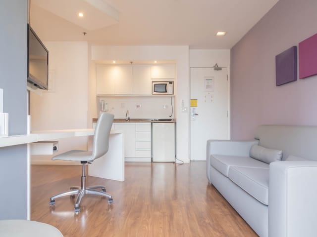 Flat com 34m² 1 quarto e 1 banheiro, à venda, no bairro Vila Mariana em São Paulo