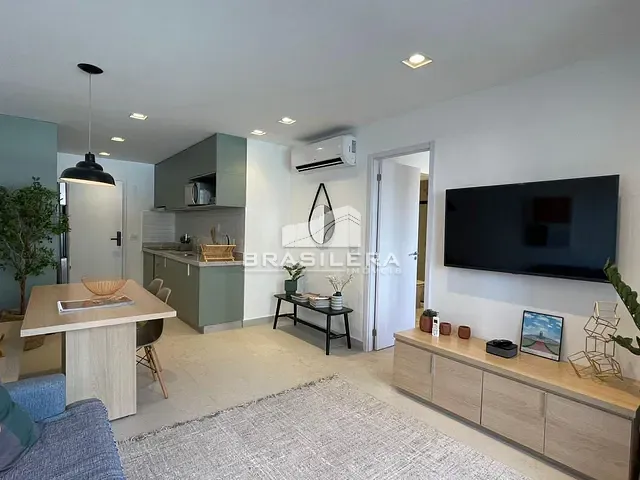 Flat com 53m² 1 quarto e 1 banheiro, à venda, no bairro Setor Bueno em Goiânia