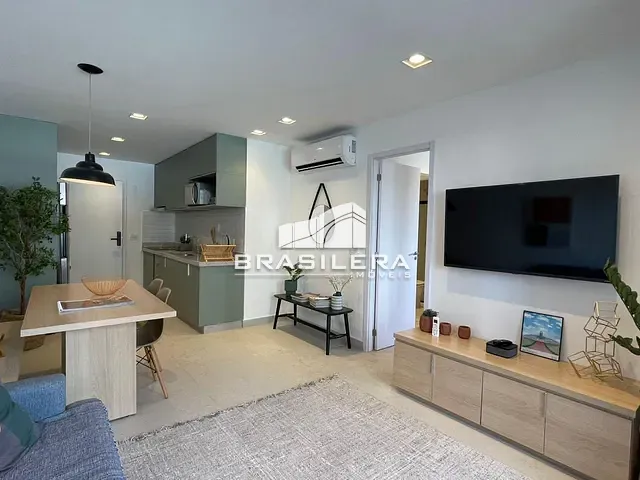 Flat com 53m² 1 quarto e 1 banheiro, à venda, no bairro Setor Bueno em Goiânia