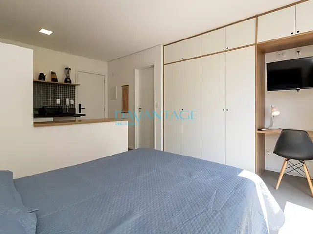 Flat 1 quarto e 1 banheiro, à venda, no bairro Higienópolis em São Paulo