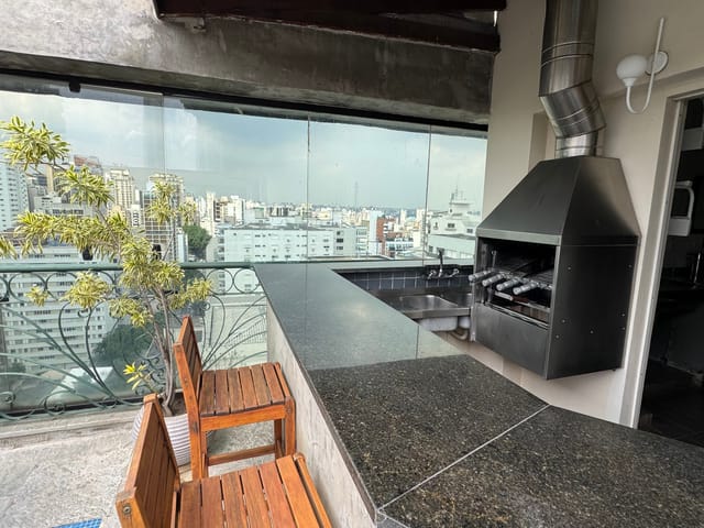Flat com 52m² 1 quarto e 1 banheiro, à venda, no bairro Jardim Paulista em São Paulo