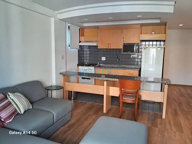 Flat com 53m² 1 quarto e 2 banheiros, para alugar, no bairro Moema em São Paulo