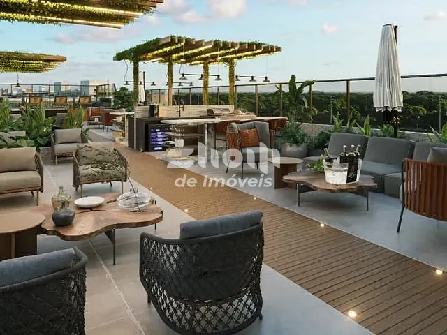 Flat com 25m² 1 quarto e 1 banheiro, à venda, no bairro Cabo Branco em João Pessoa
