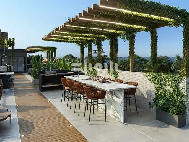 Flat com 25m² 1 quarto e 1 banheiro, à venda, no bairro Cabo Branco em João Pessoa