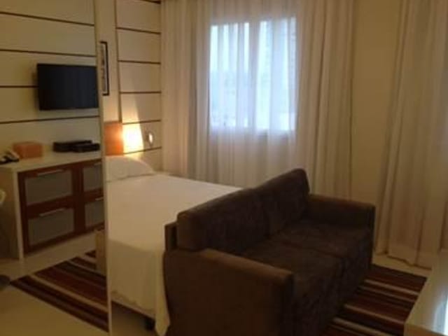 Foto do Flat - Flat à venda 1 Quarto, 1 Vaga, 33M², Alphaville Granja Vianna, São Paulo - SP | Condomínio Stadium | ZONA LESTE IMÓVEIS