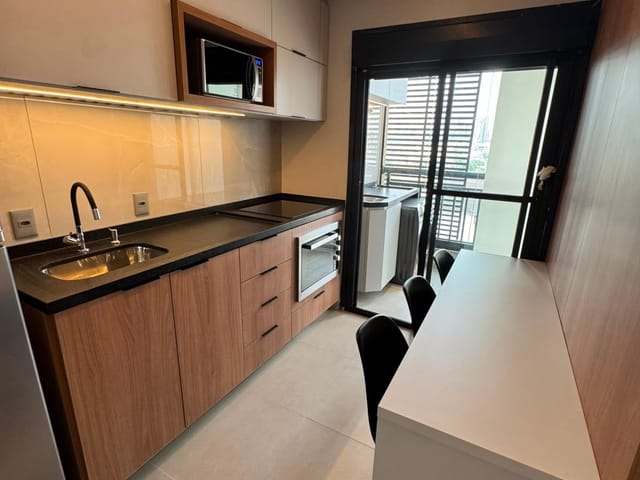 Flat com 46m² 1 quarto e 1 banheiro, para alugar, no bairro Loteamento Caminhos de São Conrado (Sousas) em Campinas