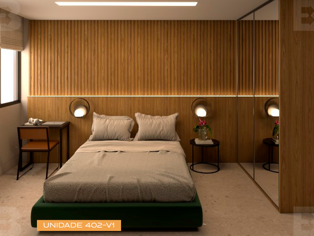 Flat com 22m² 1 quarto e 1 banheiro, à venda, no bairro Cabo Branco em João Pessoa