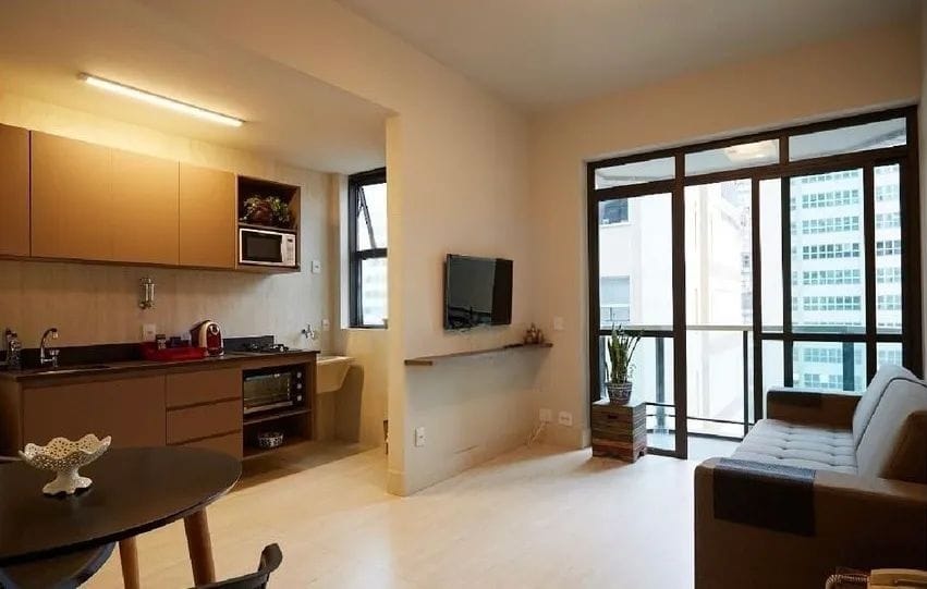 Flat/Apart Hotel à venda com 1 quarto, 40m² - Foto 1