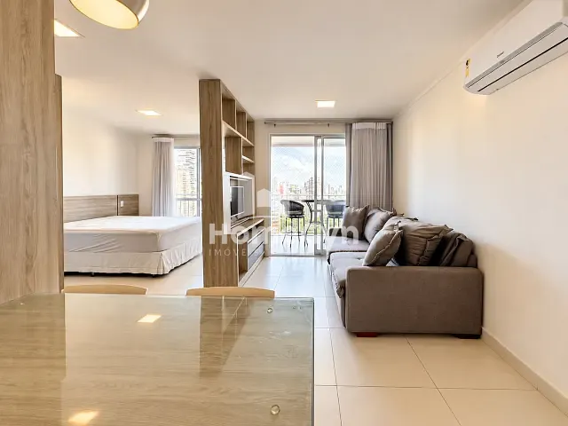 Flat com 43m² 1 quarto e 1 banheiro, à venda ou para alugar, no bairro Setor Bueno em Goiânia