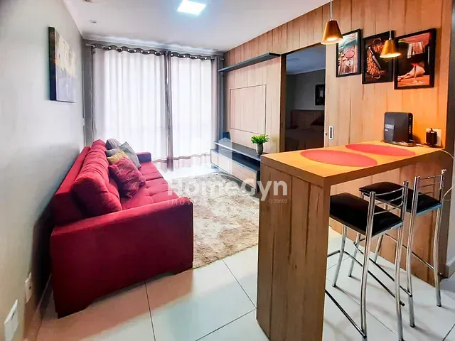 Flat com 58m² 1 quarto e 1 banheiro, para alugar, no bairro Setor Bueno em Goiânia