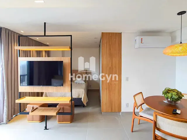 Flat com 50m² 1 quarto e 2 banheiros, para alugar, no bairro Setor Marista em Goiânia
