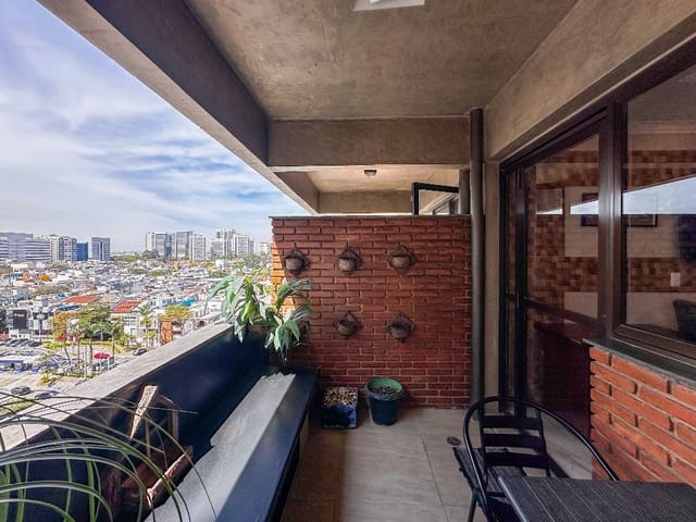 Foto do Flat - Flat, 56 m² - venda por R$ 490.000,00 ou aluguel por R$ 4.917,82/mês - Alphaville Industrial - Barueri/SP | Prabitar Imóveis