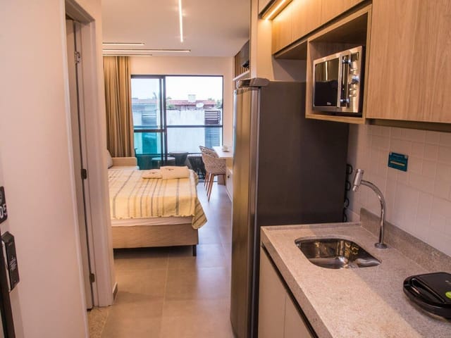 Foto do Flat - Apartamento planejando à venda no Villa Del Porto Merepe - Porto de Galinhas, Ipojuca, PE | Tânia Macêdo Imóveis