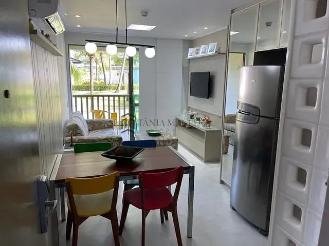 Flat com 46m² 1 quarto e 1 banheiro, à venda, no bairro Muro Alto em Ipojuca