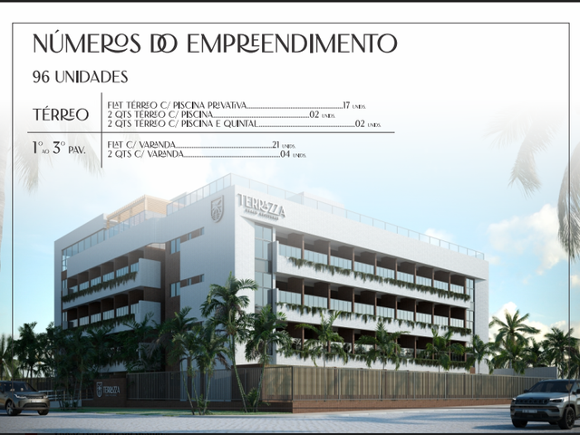 Foto do Flat - Flat Terrazza Beach 2 qrts, próx. a praia à Venda, CARNEIROS, Tamandaré, PE | TGF SOLUÇÕES IMOBILIÁRIAS