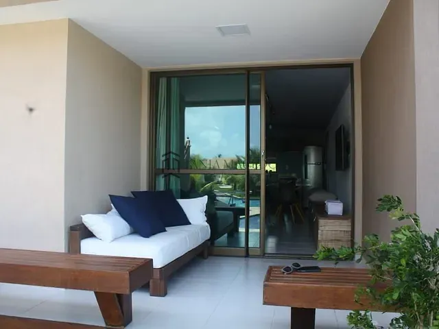 Flat com 78m² 3 quartos e 2 banheiros, à venda, no bairro Muro Alto em Ipojuca