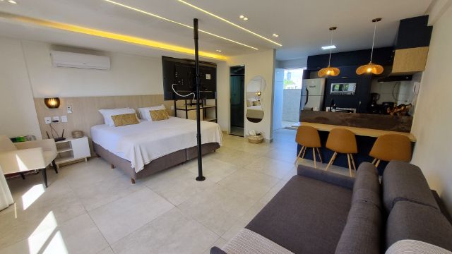 Flat com 36m² 1 quarto e 1 banheiro, à venda, no bairro Cabo Branco em João Pessoa