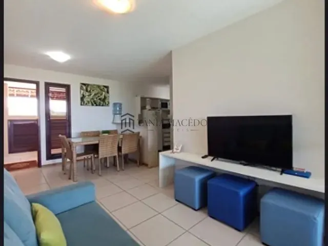 Flat com 63m² 2 quartos e 2 banheiros, à venda, no bairro Muro Alto em Ipojuca