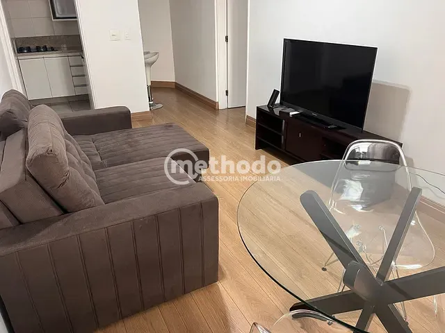 Flat com 43m² 1 quarto e 1 banheiro, à venda ou para alugar, no bairro Centro em Campinas