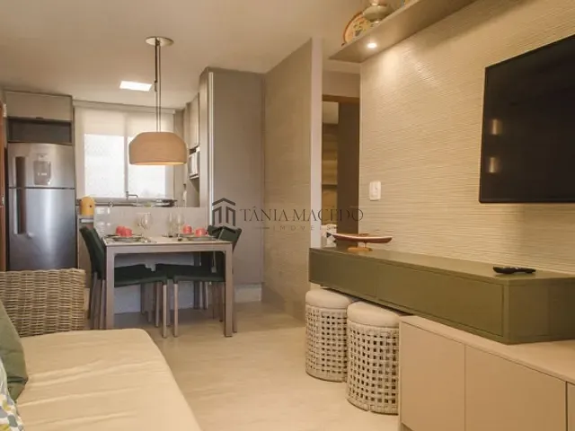 Flat com 60m² 2 quartos e 2 banheiros, à venda, no bairro Muro Alto em Ipojuca