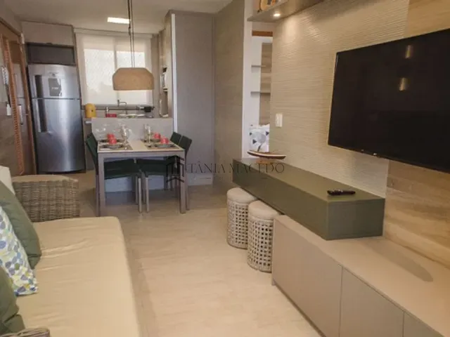 Flat com 60m² 2 quartos e 2 banheiros, à venda, no bairro Muro Alto em Ipojuca