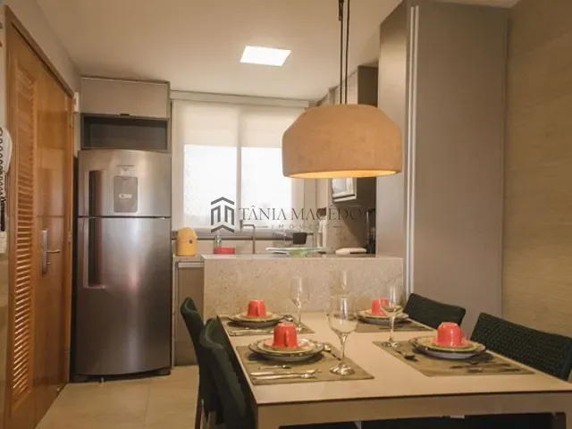 Flat com 60m² 2 quartos e 2 banheiros, à venda, no bairro Muro Alto em Ipojuca
