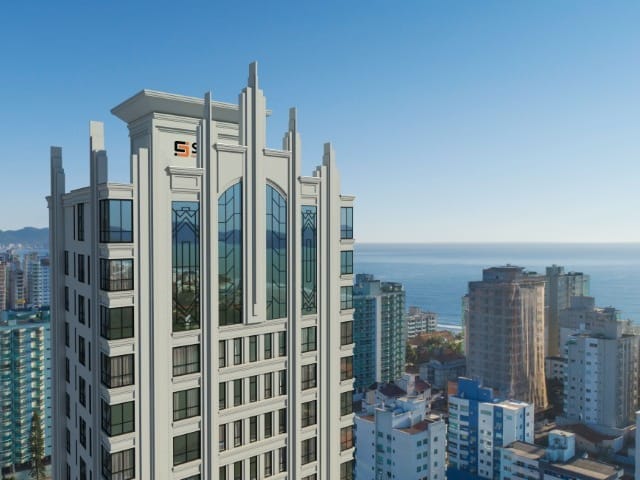 Flat 1 quarto e 1 banheiro, à venda, no bairro Meia Praia em Itapema