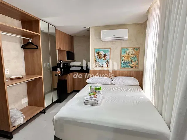 Flat com 17m² 1 quarto e 1 banheiro, à venda, no bairro Manaíra em João Pessoa