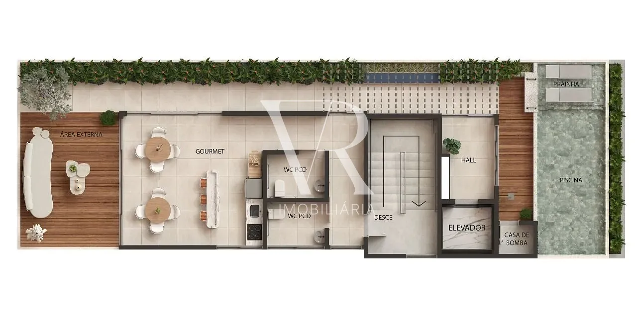 Flat/Apart Hotel, 1 quarto, 19 m² - Foto 12